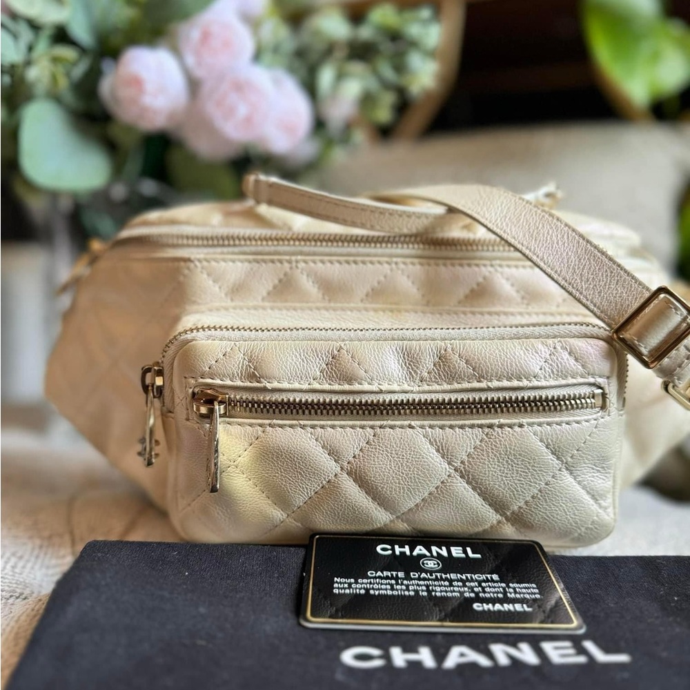 Price is FIRM✨Chanel All About Waist bumbag